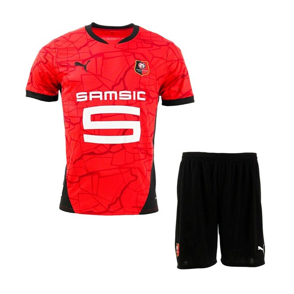 Maglia Stade Rennais Home Bambino 24/25